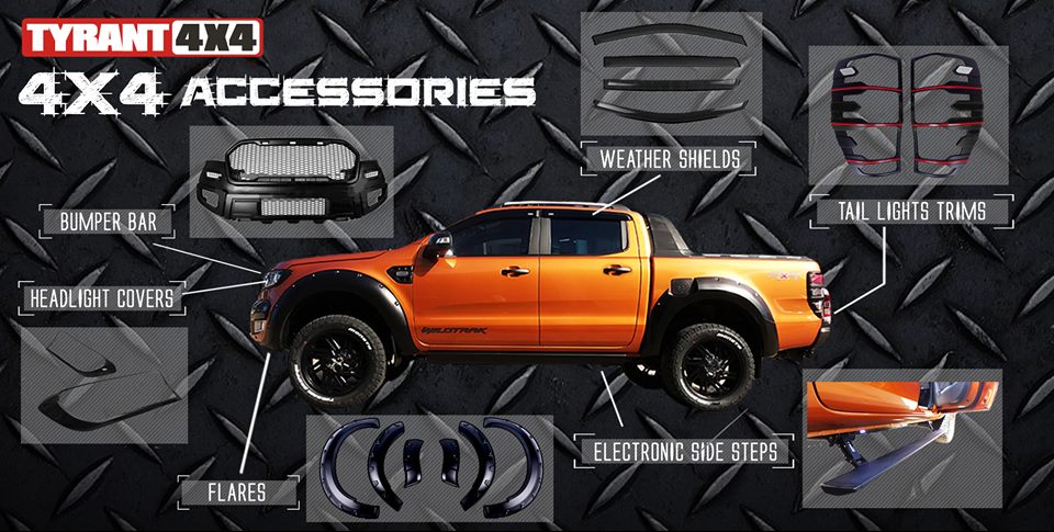 new ford ranger accessories