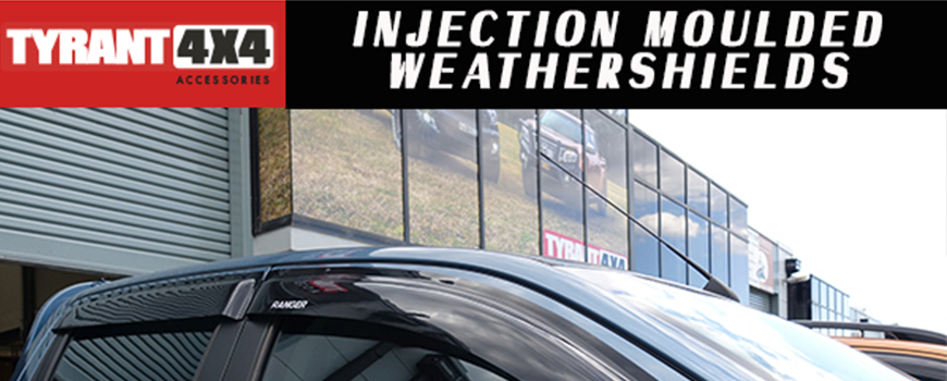 Injection Moulded Weathershields