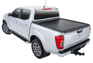 hsp electric roller shutter cover to suit nissan navara np300 2015-2020 sports bar compatible