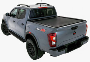 hsp electric roller shutter cover roll r cover to suit nissan navara np300 my21 2020-current models sports bar compatible