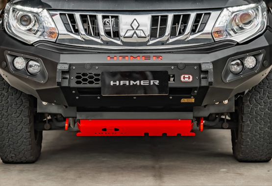 hamer bash plate mitsubishi triton mq 2015 to 2018 bashplate>