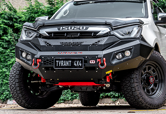 hamer bash plate isuzu dmax 2020 to 2023 d-max 1-piece bashplate