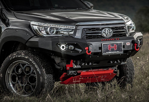 hamer bash plate toyota hilux 2015-2018 bashplate>