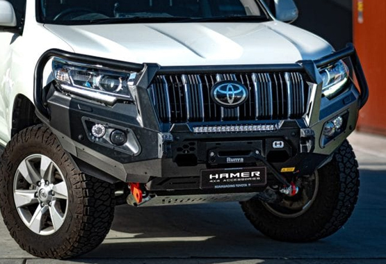 Hamer King Series Plus Bullbar - Toyota Prado 150 (2018-2024)