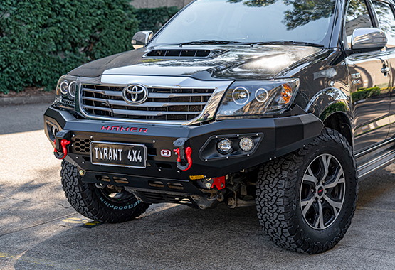 hamer king series bull bar toyota hilux n70 2011 to 2015 model lux bullbar