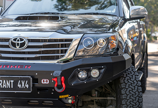 hamer king series bull bar toyota hilux n70 2011 to 2015 model lux bullbar