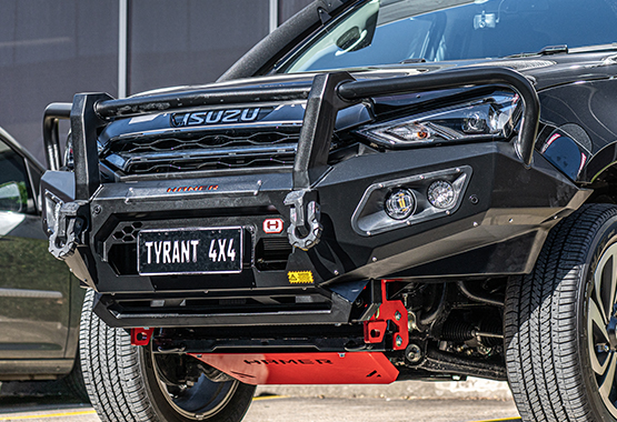 Hamer King Series Plus Bullbar - Isuzu MUX (2021-2024)