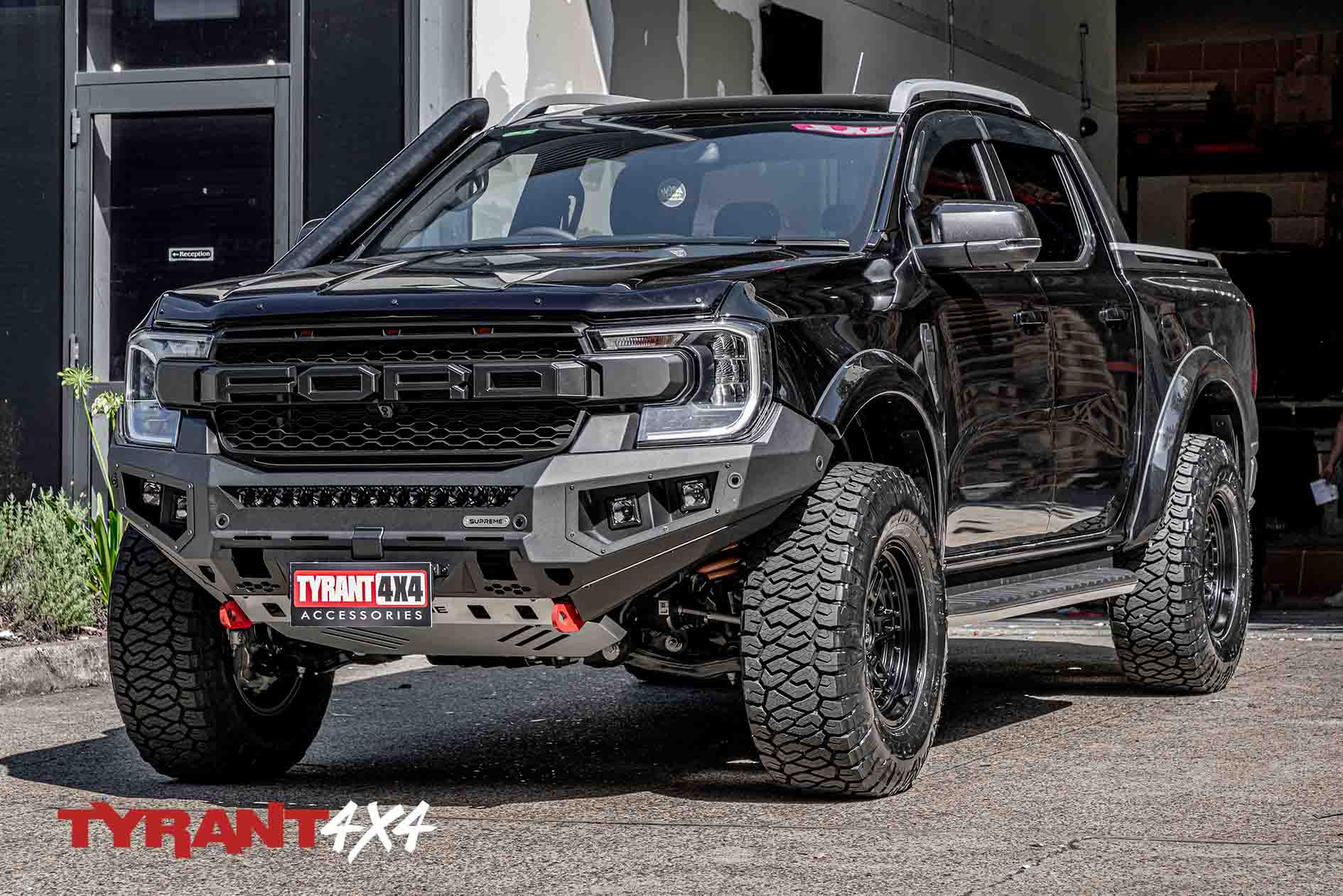 Dark Next GEN Ranger Supreme Bar Tyrant 4x4 Accessories Sydney