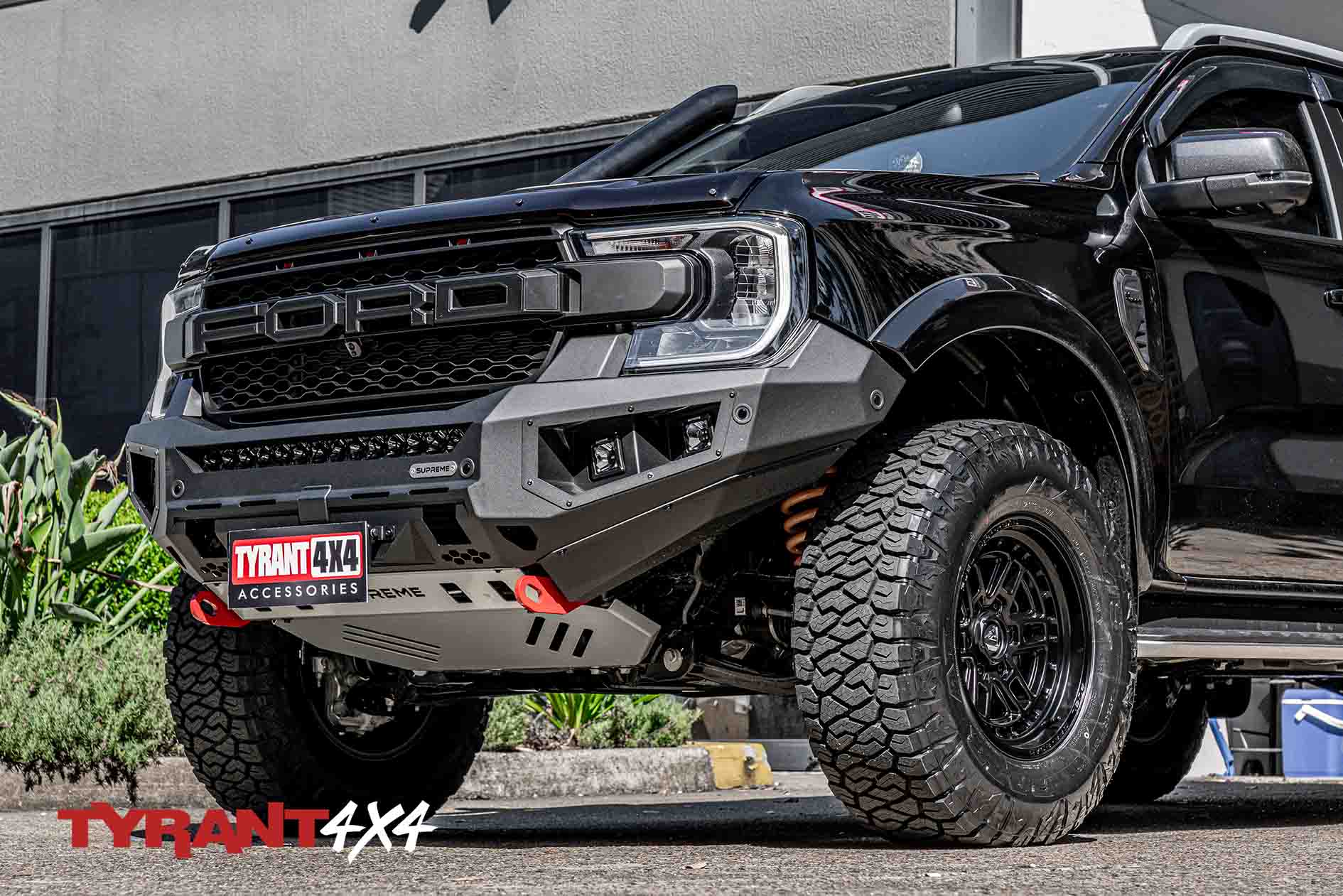 Dark Next GEN Ranger Supreme Bar Tyrant 4x4 Accessories Sydney