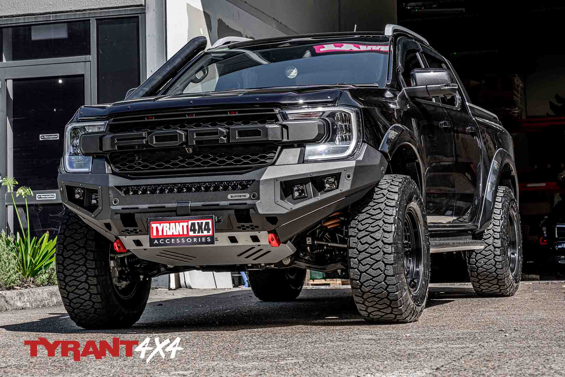 Dark Next GEN Ranger Supreme Bar Tyrant 4x4 Accessories Sydney