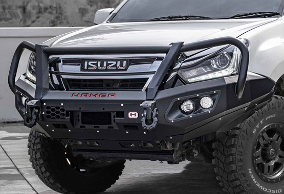 Hamer King Series Plus Bullbar - Isuzu Dmax (2016-2020)
