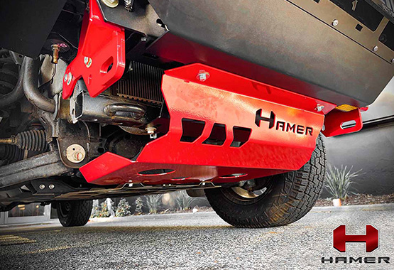 hamer bash plate isuzu mux 2017-2020 models