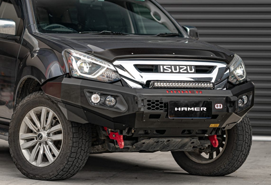 hamer king series bull bar isuzu mux 2017 to 2020 model mu-x bullbar