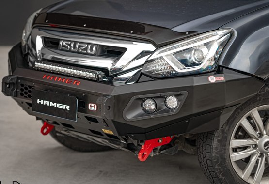 hamer king series bull bar isuzu mux 2017 to 2020 model mu-x bullbar