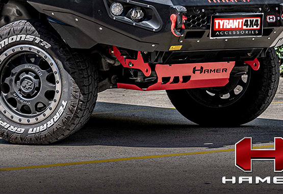 hamer bash plate isuzu mux 2017-2020 models