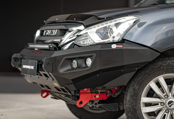 hamer king series bull bar isuzu mux 2017 to 2020 model mu-x bullbar