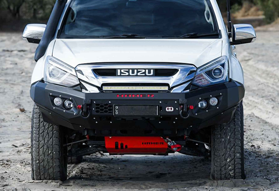 hamer king series bull bar isuzu mux 2017 to 2020 model mu-x bullbar