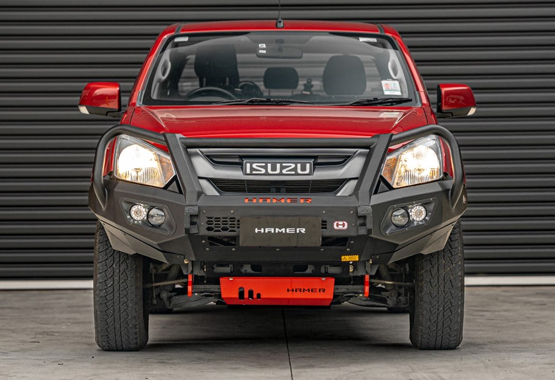hamer king series plus bull bar isuzu dmax 2016 to 2020 models d-max triple hoop protection bullbar