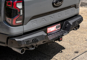 Next GEN Raptor Rear Bar Supreme X-Series Rear Bar, led reverse lights, rear protection, rear bumper replacement, retain factory tow bar points Next GEN RA Raptor 2022+