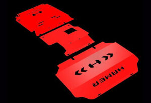 underbody protection, next gen ranger hamer 3 piece underbody plates