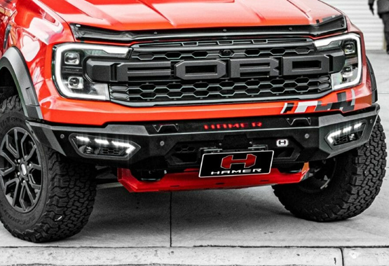 Next GEN Raptor Bull Bar: Hamer Atlas Series Front Bar