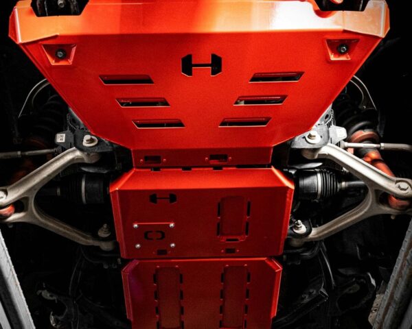 underbody protection, next gen raptor hamer 3 piece underbody plates