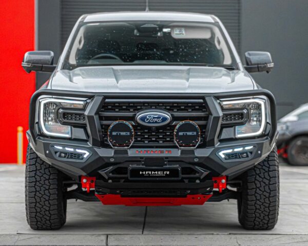 next gen ranger bull bar, atlas series plus hooped front bar, Front Bumper replacement, steel bullbars full protection