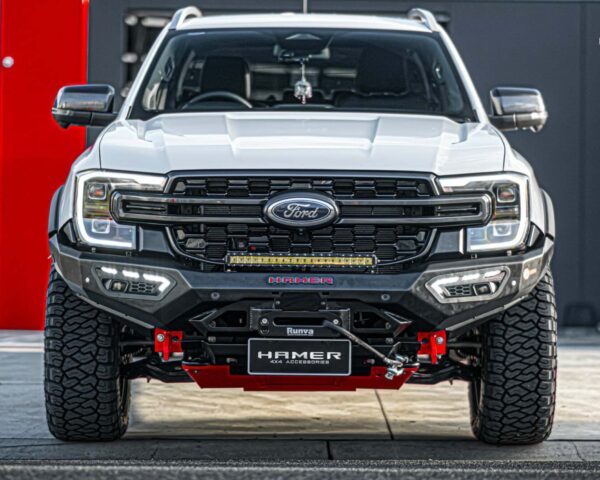 next gen ranger bull bar, atlas series front bar, Front Bumper replacement, steel bullbars Hoopless bar