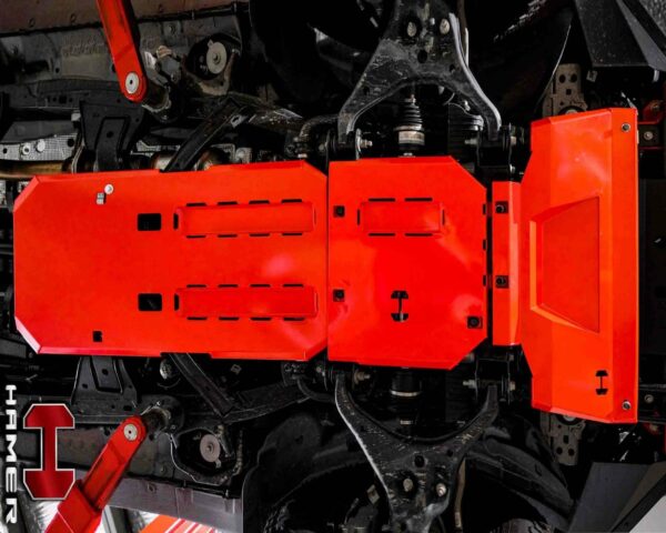 underbody protection, next gen ranger hamer 3 piece underbody plates