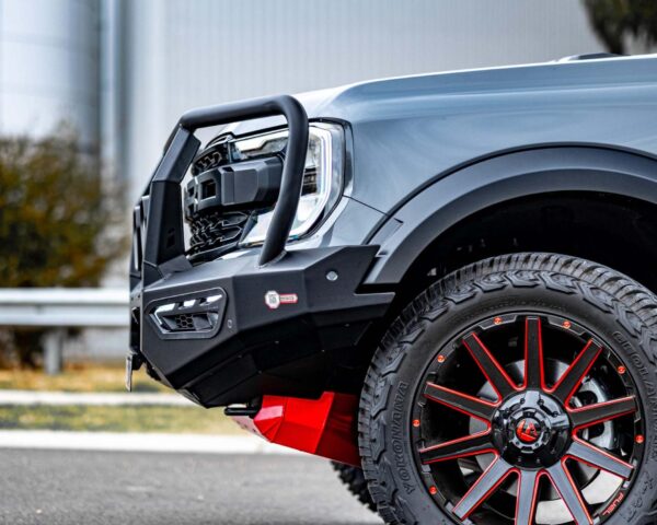 next gen raptor bull bar, atlas series plus hooped front bar, Front Bumper replacement, steel bullbars full protection