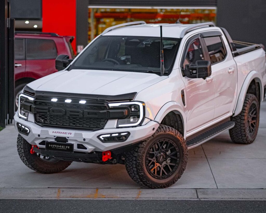 next gen ranger bull bar, atlas series front bar, Front Bumper replacement, steel bullbars Hoopless bar
