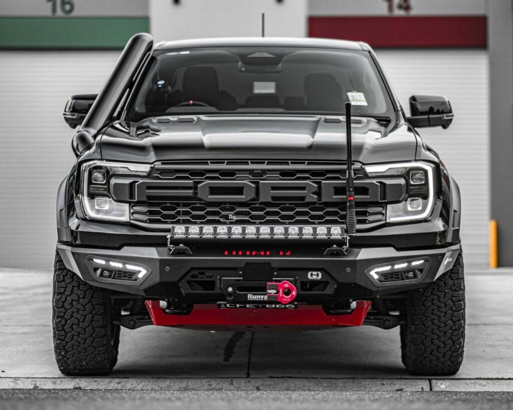 next gen raptor bull bar, atlas series front bar, Front Bumper replacement, steel bullbars Hoopless bar