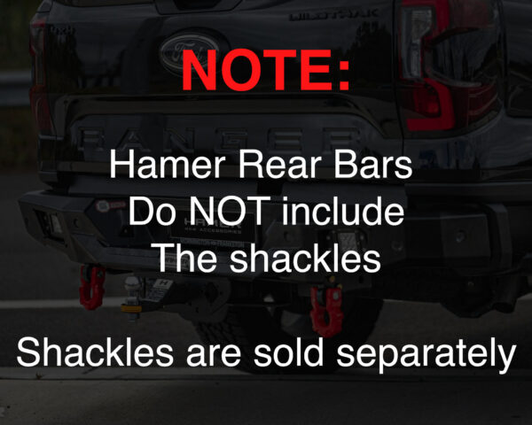 Rear Bar, Hamer Nova Series Rear Bar