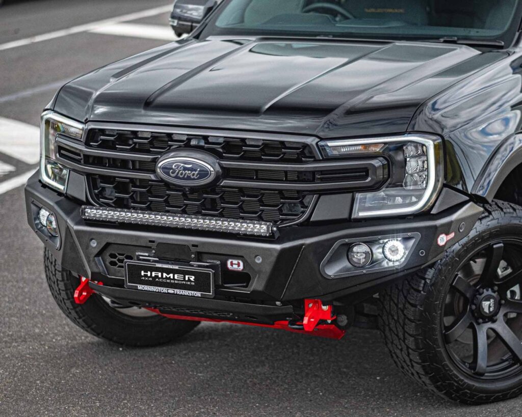 next gen ranger bull bar, hamer king series front bar, Front Bumper replacement, steel bullbars