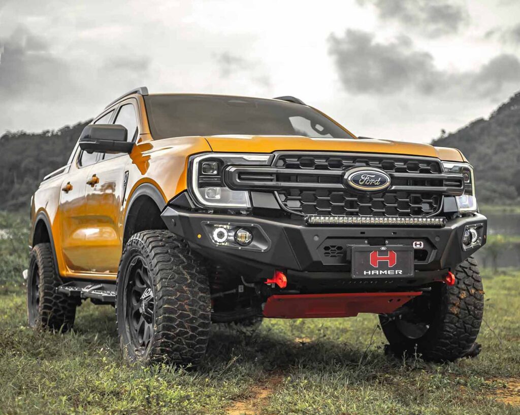 next gen ranger bull bar, hamer king series front bar, Front Bumper replacement, steel bullbars