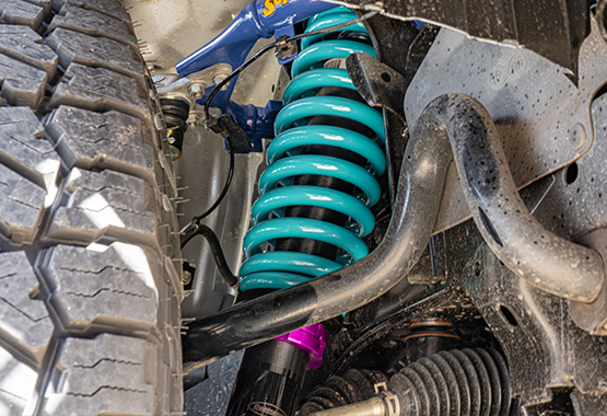 Isuzu dmax lift kit dobinson ims suspension 2inch 2