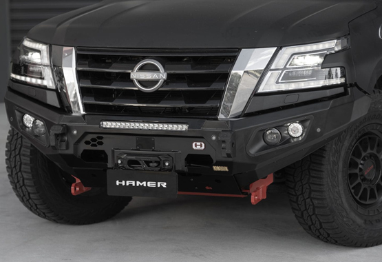 Hamer King Series Bullbar - Nissan Patrol Y62 (2020-Current)