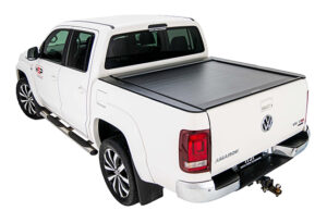 hsp electric roller shutter cover to suit volkswagen amarok 2h 2011-2022 model, sports bar compatible