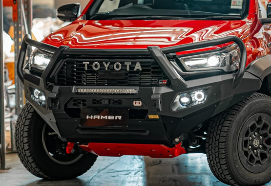 Hamer King Series Plus Bullbar - Toyota Hilux GR (2023-Current)