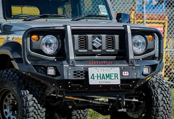 Hamer King Series Plus Bullbar - Suzuki Jimny (2019-Current)