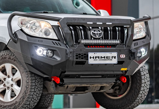 Hamer King Series Plus Bullbar - Toyota Prado 150 (2009-2013)