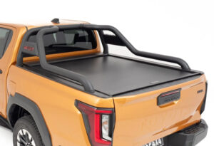 hsp armour sports bar for toyota hilux sr5 2026 to current models steel sports bar to suit hsp electric roller shutter or factory tub