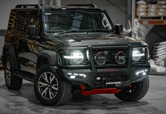 hamer atlas series plus bull bar to suit gwm cannon tank 300 2023 to current model triple hoop