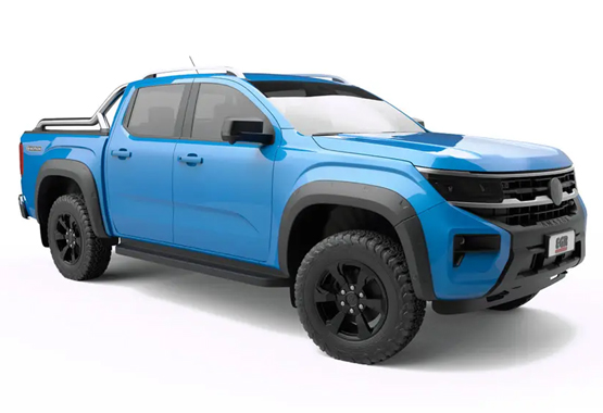 egr fender flares to suit volkswagen amarok next gen 2023 to current model in matte black or colour matched