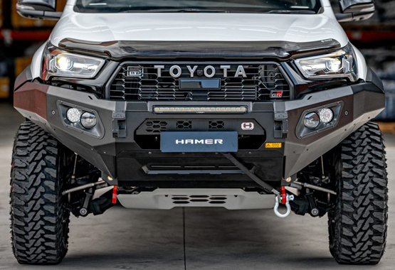 hamer king series bullbar toyota hilux gr 2023 to current model bull bar