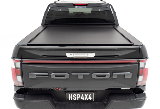 hsp electric roller shutter cover to suit Foton Tunland V7 V9 2025-current models sports bar compatible