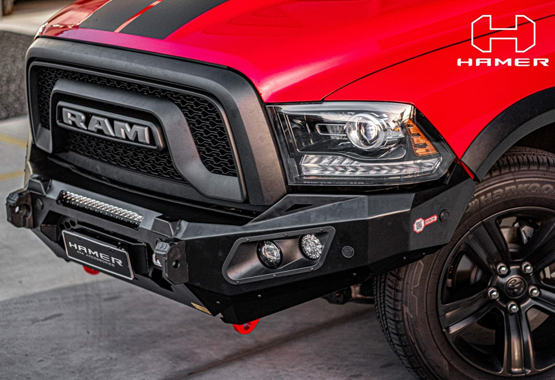 hamer king series bull bar for dodge ram 1500 ds 2017-2021 front bar