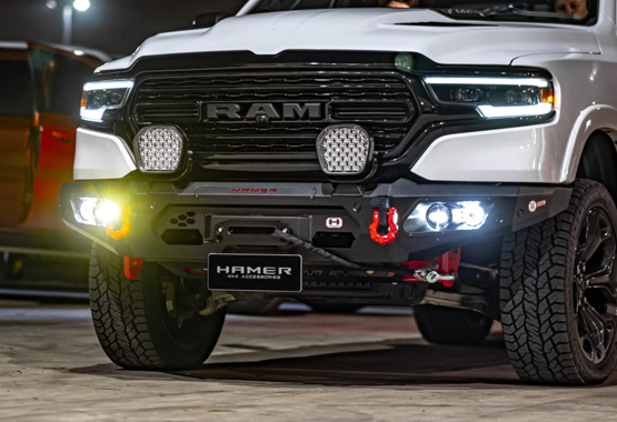 hamer king series bull bar for dodge ram 1500 dt 2021-current front bar