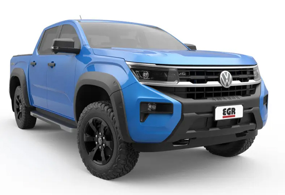 egr fender flares to suit volkswagen amarok next gen 2023 to current model in matte black or colour matched