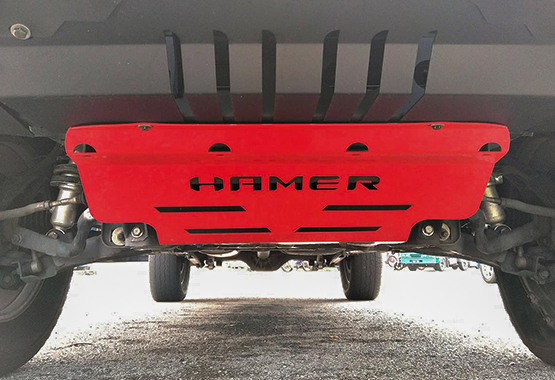 hamer bash plate nissan navara np300 2015-2020 model 1-piece